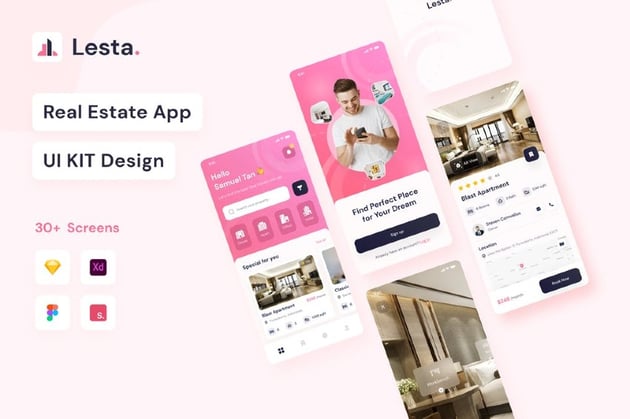 Lesta - Real Estate UI KIT
